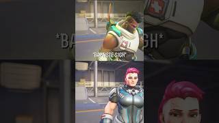 Baptiste and Zarya interaction  Overwatch 2 [upl. by Dymoke]