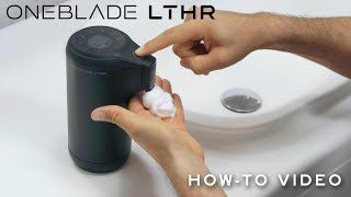 How to use the OneBlade LTHR Hot Lather Machine  The perfect hot shave in 90 seconds [upl. by Tram476]