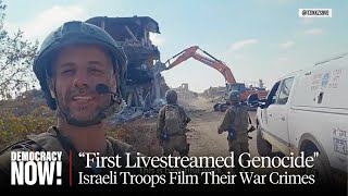 “The First LiveStreamed Genocide” Al Jazeera Exposes War Crimes Israeli Troops Filmed Themselves [upl. by Nnaacissej]