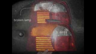 How to replace rear light Avensis I 1998 sedan T22 [upl. by Ayat]