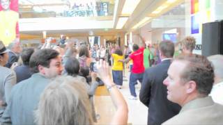 Microsoft Store Opening Galleria Houston Texas [upl. by Oidgime]