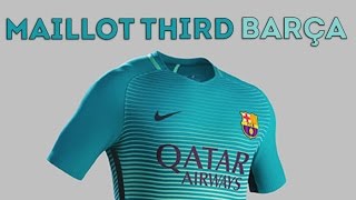 Le nouveau maillot Third du FC Barcelone [upl. by Thisbe761]