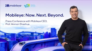 Mobileye Now Next Beyond CES 2024 Press Conference with Prof Amnon Shashua [upl. by Ymer]