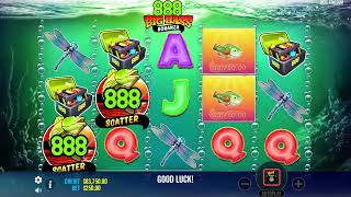 ON THE HUNT FOR 3 SCATTERS ON 888 BIG BASS BONANZA Demo Slots [upl. by Nallac]