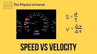 Speed and Velocity  Physics  Kinematics [upl. by Garber]