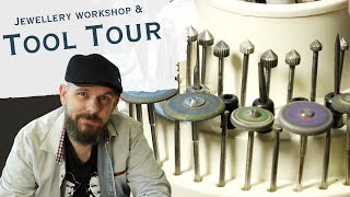 My jewellery workshop and best jewellery tools [upl. by Dragde]