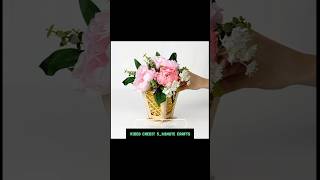 Gamla Kaise Banaye • Fuldani Kaise Banaye • How To Decorate Home •Flowers shorts craft [upl. by Marys836]