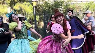 The Evil Queen judges Cinderella’s Stepsisters  Disneyland [upl. by Manella]