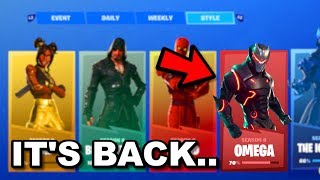 How to Unlock quotMAX OMEGA SKINquot in Season 8 Fortnite Season 8 OMEGA LIGHTS CHALLENGES RETURN Leaked [upl. by Janerich]