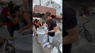 140 litros de sopa comidalocal streetfoodideas comidaderua [upl. by Donatelli970]