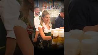 This waitress gets more people drunk than anyone 🍻 [upl. by Atinhoj]