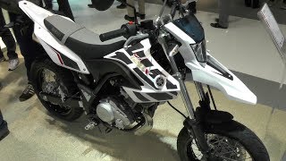 2014 Yamaha WR125X Enduro Motocross EICMA 2013 walk around cross TOP SPEED BIKE [upl. by Adnalay]