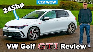 VW Golf GTI 2021 review  is the MK8 the best yet [upl. by Demha]