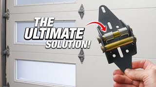 How To STOP Rattles Squeaks Noise amp Energy Lost On Garage Doors THE ULTIMATE SOLUTION DIY FIX [upl. by Darwen237]