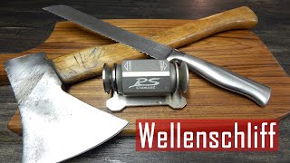 Wellenschliff schleifen RSDiamant Rollenschärfer [upl. by Ahsenar]