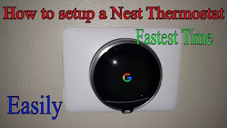 quotHow to Set Up a Nest Thermostat A Comprehensive Installation Guidequot [upl. by Hentrich770]