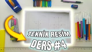 TEKNİK RESİM  DERS 4  ALIN  EPÜR [upl. by Fife141]