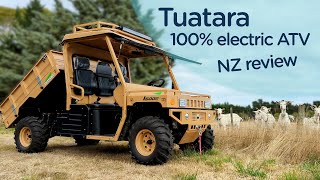 Tuatara e1500  Electric ATV review [upl. by Yehc]