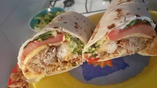 WRAP POULET TRES SIMPLE A FAIRE [upl. by Genaro88]