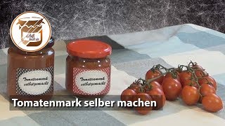 🍅 Tomatenmark selbst gemacht Sehr lecker Und eine gute Methode viele Tomaten einzukochen 🍅😃 [upl. by Oby675]