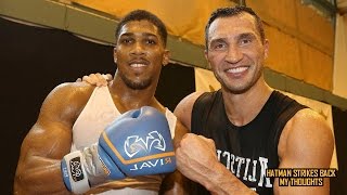 ANTHONY JOSHUA VS WLADIMIR KLITSCHKO  quotAPPROVEDquot BY WBA SUPER WORLD TITLE  2017 [upl. by Celestina]