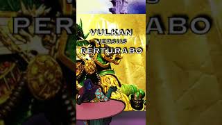 Vulkan Vs Perturabo  Warhammer 40K Lore short warhammerlore warhammer40k 40klore [upl. by Keyte]