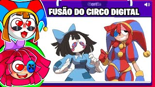 Pomni fez uma FUSÃO do Circo Digital no Gartic Phone [upl. by Marris]