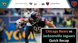 Quick BearsJags Recap Right After The Game [upl. by Rafi]