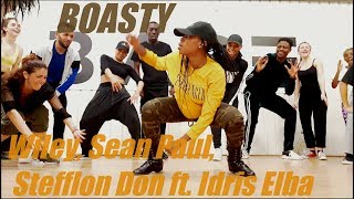 Wiley Sean Paul Stefflon Don  Boasty ft Idris Elba  FUMY CHOREOGRAPHY [upl. by Mailand]