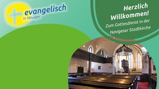 Gottesdienst am 21 Juli 2024 aus der Nevigeser Stadtkirche [upl. by Ornstead635]