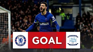 GOAL  Armando Broja  Chelsea 10 Preston North End  Third Round  Emirates FA Cup 202324 [upl. by Melloney]