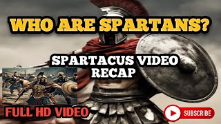 SPARTACUS MOVIE RECAP Sparta356 getmovies MUST WATCH [upl. by Retrac]