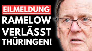 🚨EILMELDUNG RAMELOW VERLÄSST THÜRINGEN AfD LEGT BELASTENDE BEWEISE VOR🚨 [upl. by Cybill]