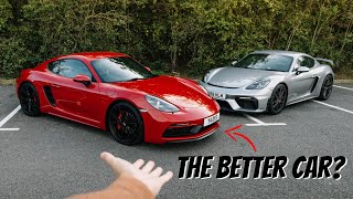 Porsche 718 GTS 25L vs GT4  Why Its The Better Car [upl. by Asiar]