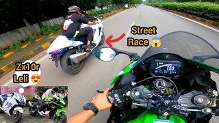 Finally Apni Zx10r Ghar Aagyi😍 Hayabusa vs Zx10r Race v kardi [upl. by Kirven]