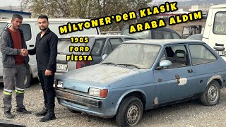 MİLYONER’den 17000TL’ye KLASİK ARABA ALDIM 1985 FORD FİESTA [upl. by Yggam132]