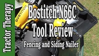 Tool Review  Bostitch N66C Siding and Fencing Nailer [upl. by Atnuhs362]