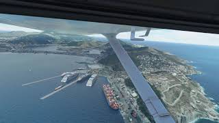 Microsoft Flight Simulator  Caribbean Ships at St Martin and Anguilla [upl. by Gnouhc277]