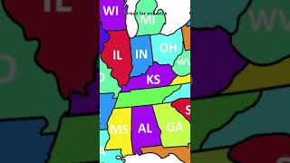 REDRAWING AMERICAN STATES [upl. by Eynttirb]