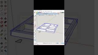 How to make stone footing fast in sketchup design sketchup [upl. by Amuh]