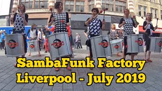 SambaFunk Factory Live in Lord St Liverpool 2019 [upl. by Moyers]