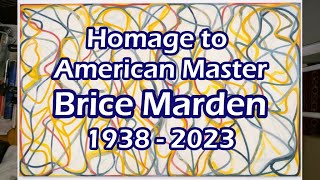 Homage to American master Brice Marden 19382023 [upl. by Anitnuahs]