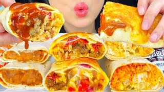 ASMR TACO BELL BURRITO  EATING SOUNDS  MUKBANG  ASMR Phan [upl. by Ettennad83]