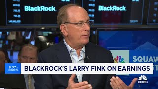 BlackRock CEO Larry Fink AI cant happen without a huge investment in infrastructure [upl. by Otrebliw895]