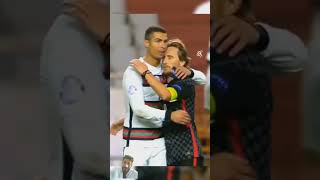 When Players Respect Each Other football cr7 neymar sportsshorts sports ronaldinho worldcup [upl. by Anillek222]