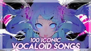 100 Iconic VOCALOID Songs That Every Fan Should Know [upl. by Mauro669]