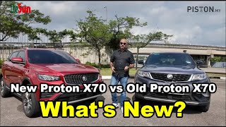 MOTORING  New Proton X70 vs Old Proton X70  Whats New [upl. by Ahsemrak]