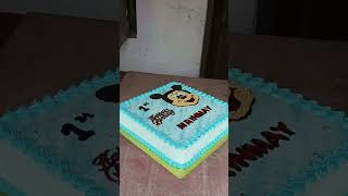 4 Pound Mickey Mouse Cake  মিকি মাউস কেক ডিজাইন [upl. by Lucretia]