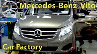 Mercedes VITO VClass Production Vitoria Gasteiz Spain Mercedes Factory Mercedes Manufacture [upl. by Ttenna77]