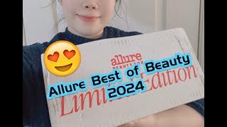 Another Allure Best of Beauty 2024 Limited Box is here Worth Over 800 [upl. by Enylorac]